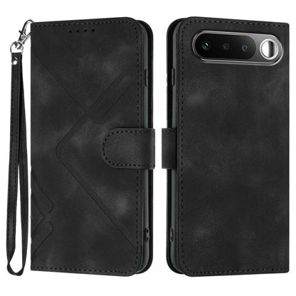 Line Pattern Skin Feel Leather Phone Case, For Realme P4 Power 5G, For Realme Note 80 4G, For Realme Neo8 5G, For Realme 16 5G, For Realme 16 Pro+ 5G Global, For Realme 16 Pro 5G Global