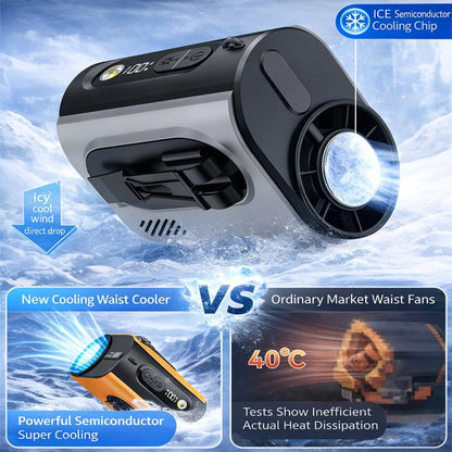 M376 Mini-ventilateur portable haute vitesse à compresse froide et batterie 3600 mAh