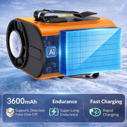 M376 Mini-ventilateur portable haute vitesse à compresse froide et batterie 3600 mAh