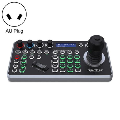 FEELWORLD KBC20 Manette de contrôle de caméra PTZ NDI, prise en charge de plusieurs protocoles de contrôle, prise en charge PoE, prise UE, prise US, prise UK, prise AU
