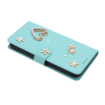 ZS01 Double-Layer Heart Floral Vegan Leather Phone Case with Wrist Strap, For Tecno Camon 40 Pro 4G Global, For Tecno Camon 40 Premier, For Tecno Camon 40 4G, For Tecno Spark 30C 5G / Pop 9 5G, For Tecno Camon 30S / 30S Pro                             ...