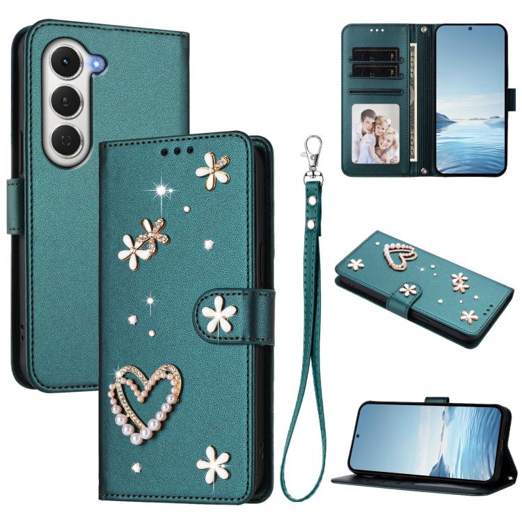 ZS01 Double-Layer Heart Floral Vegan Leather Phone Case with Wrist Strap, For Tecno Spark Go 2024 4G / Spark 20C 4G, For Tecno Spark Go 5G 2025 / Hot 60i 5G, For Tecno Spark Go 3, For Tenco Pova Slim 5G / Spark Slim 5G, For Tecno Spark 40C             ...