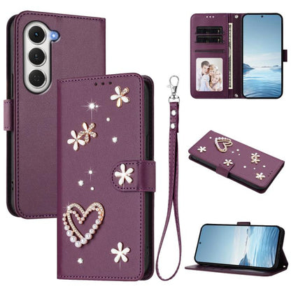ZS01 Double-Layer Heart Floral Vegan Leather Phone Case with Wrist Strap, For Tecno Spark Go 2024 4G / Spark 20C 4G, For Tecno Spark Go 5G 2025 / Hot 60i 5G, For Tecno Spark Go 3, For Tenco Pova Slim 5G / Spark Slim 5G, For Tecno Spark 40C             ...