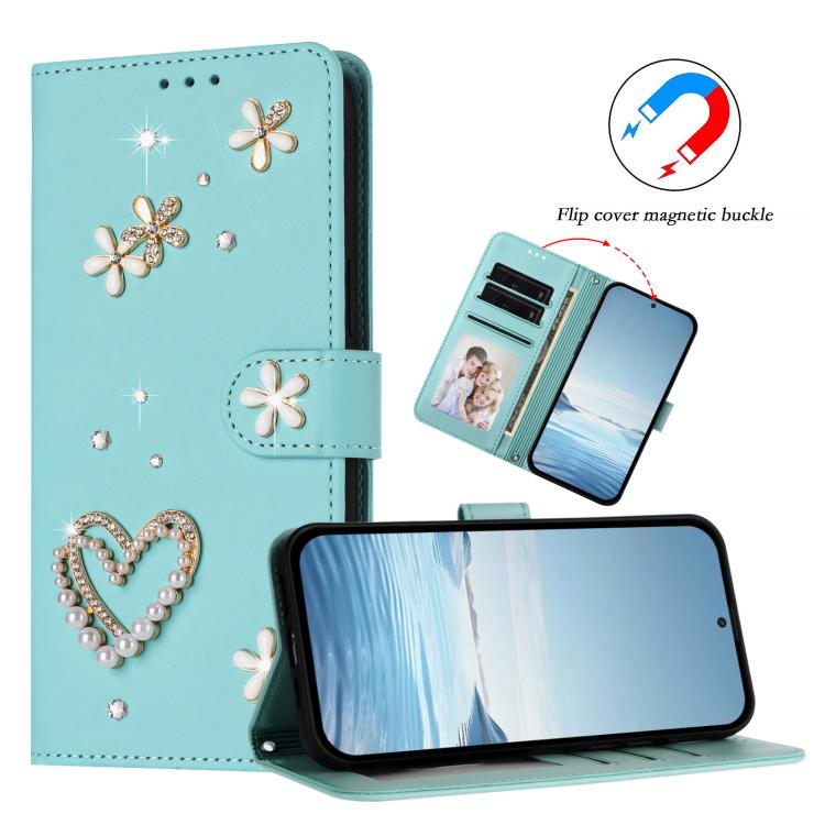 ZS01 Double-Layer Heart Floral Vegan Leather Phone Case with Wrist Strap, For Tecno Spark Go 2024 4G / Spark 20C 4G, For Tecno Spark Go 5G 2025 / Hot 60i 5G, For Tecno Spark Go 3, For Tenco Pova Slim 5G / Spark Slim 5G, For Tecno Spark 40C             ...