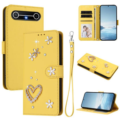 ZS01 Double-Layer Heart Floral Vegan Leather Phone Case with Wrist Strap, For Tecno Spark Go 2024 4G / Spark 20C 4G, For Tecno Spark Go 5G 2025 / Hot 60i 5G, For Tecno Spark Go 3, For Tenco Pova Slim 5G / Spark Slim 5G, For Tecno Spark 40C             ...