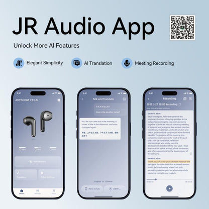 JOYROOM Funpods Series JR-FB1 AI Translation Version True Wireless Earphones