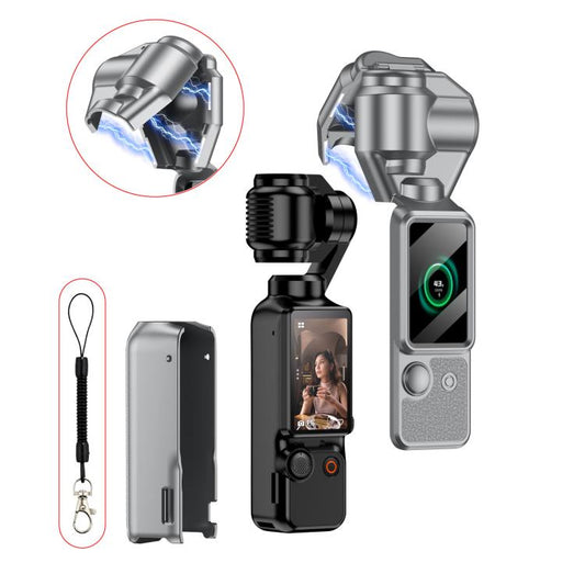 GKK Cache-Cardan Protecteur d'Écran et de Boîtier Magnétique Complet, Pour DJI OSMO Pocket 3 Boîtier Complètement Recouvert