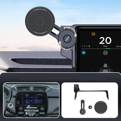 Car Screen Magnetic Phone Holder Mount with Extension Arm, For Honda 11th Gen Civic / Integra 2022-2025, For Honda XR-V 2023-2024 / Vezel 2023, For Honda ZR-V 2022-2023 / HR-V 2023, For Honda Accord 2018-2022 10.25 inch Screen                          ...