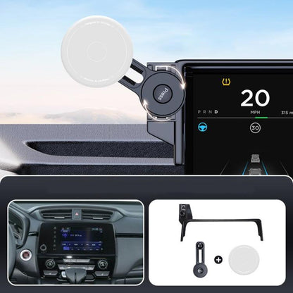 Car Screen Magnetic Phone Holder Mount with Extension Arm, For Honda 11th Gen Civic / Integra 2022-2025, For Honda XR-V 2023-2024 / Vezel 2023, For Honda ZR-V 2022-2023 / HR-V 2023, For Honda Accord 2018-2022 10.25 inch Screen                          ...