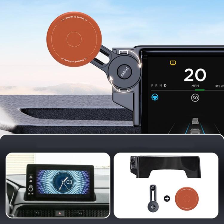 Car Screen Magnetic Phone Holder Mount with Extension Arm, For Honda 11th Gen Civic / Integra 2022-2025, For Honda XR-V 2023-2024 / Vezel 2023, For Honda ZR-V 2022-2023 / HR-V 2023, For Honda Accord 2018-2022 10.25 inch Screen                          ...