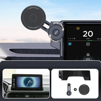 Car Screen Magnetic Phone Holder Mount with Extension Arm, For Honda 11th Gen Civic / Integra 2022-2025, For Honda XR-V 2023-2024 / Vezel 2023, For Honda ZR-V 2022-2023 / HR-V 2023, For Honda Accord 2018-2022 10.25 inch Screen                          ...