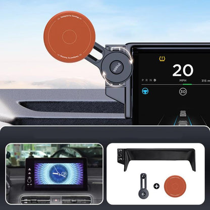 Car Screen Magnetic Phone Holder Mount with Extension Arm, For Honda 11th Gen Civic / Integra 2022-2025, For Honda XR-V 2023-2024 / Vezel 2023, For Honda ZR-V 2022-2023 / HR-V 2023, For Honda Accord 2018-2022 10.25 inch Screen                          ...