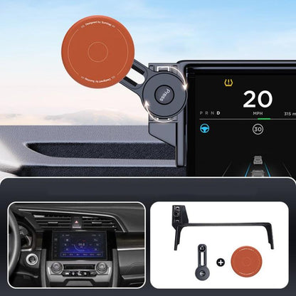 Car Screen Magnetic Phone Holder Mount with Extension Arm, For Honda 11th Gen Civic / Integra 2022-2025, For Honda XR-V 2023-2024 / Vezel 2023, For Honda ZR-V 2022-2023 / HR-V 2023, For Honda Accord 2018-2022 10.25 inch Screen                          ...