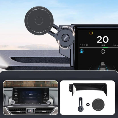 Car Screen Magnetic Phone Holder Mount with Extension Arm, For Honda 11th Gen Civic / Integra 2022-2025, For Honda XR-V 2023-2024 / Vezel 2023, For Honda ZR-V 2022-2023 / HR-V 2023, For Honda Accord 2018-2022 10.25 inch Screen                          ...