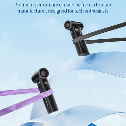 Mini ventilateur portable sans balais F2 avec affichage numérique