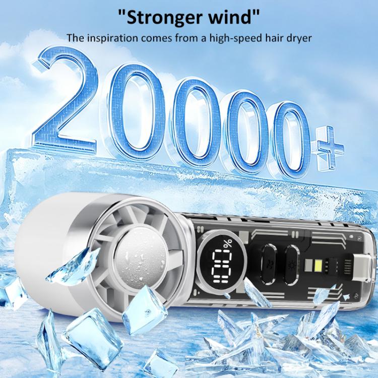 K824 Mini ventilateur portatif à grande vitesse pour éolienne concentrée
