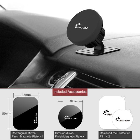 Sumitap WG45 Support magnétique adhésif pour téléphone de voiture