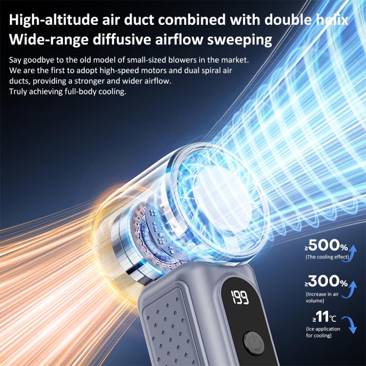 Mini ventilateur portatif refroidissant M69 Turbo