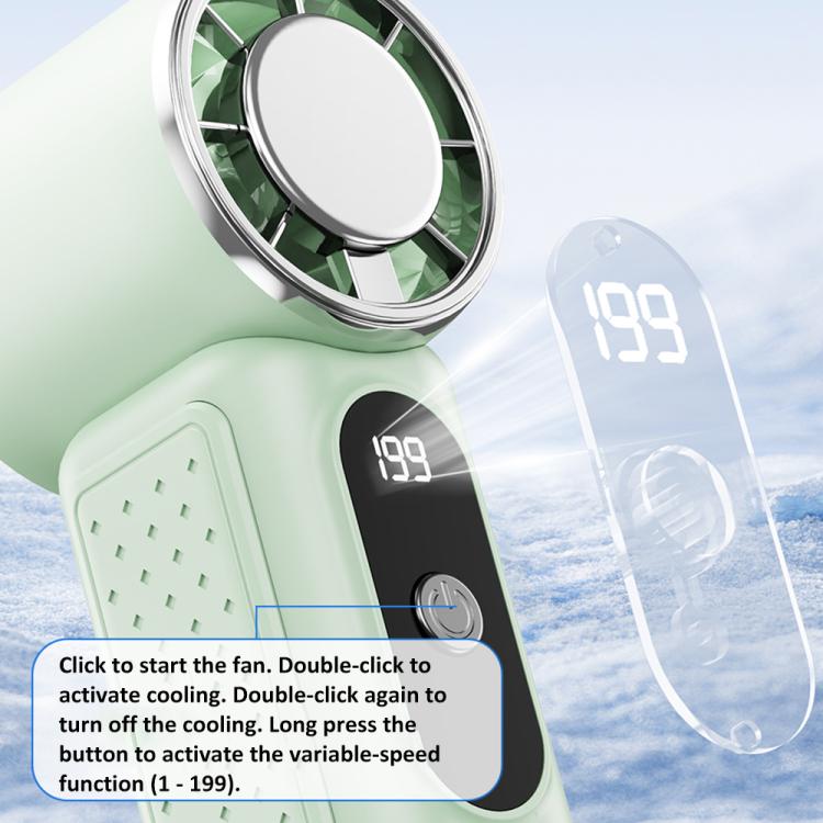 Mini ventilateur portatif refroidissant M69 Turbo