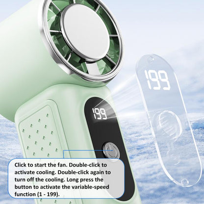 Mini ventilateur portatif refroidissant M69 Turbo