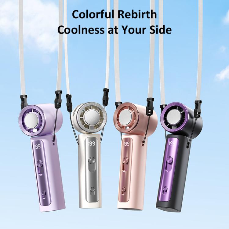 Mini ventilateur portable Y33 avec affichage numérique
