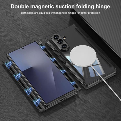 GKK Magnetic Hinge Folding Transparent Full Coverage Phone Case, For Samsung Galaxy Z TriFold