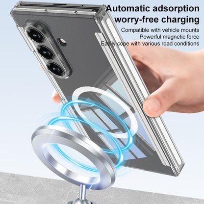 GKK Magnetic Hinge Folding Transparent Full Coverage Phone Case, For Samsung Galaxy Z TriFold