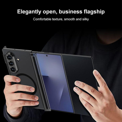 GKK Magnetic Hinge Folding Transparent Full Coverage Phone Case, For Samsung Galaxy Z TriFold