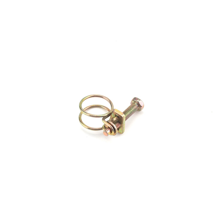 48 PCS Adjustable Color Galvanized Iron Double Wire Hose Clamps, 48 PCS