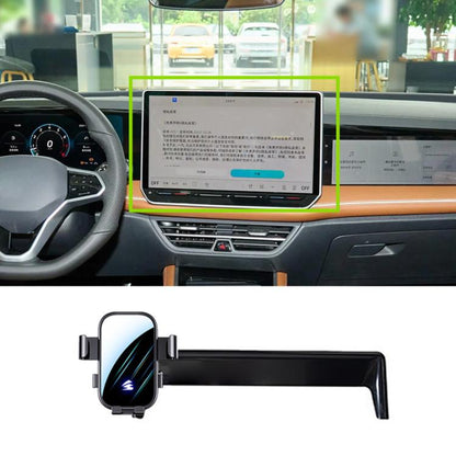 Car Screen Phone Holder Mount with Extension Arm, For Volkswagen ID7 2024 15 inch, For Volkswagen ID4X CROZZ 21-24 12 inch, For Volkswagen Tiguan L Pro 24-25 15 inch, For Volkswagen TAYRON 23-25 12 inch, For Volkswagen ID4 / ID3 25-26 12.9 inch        ...