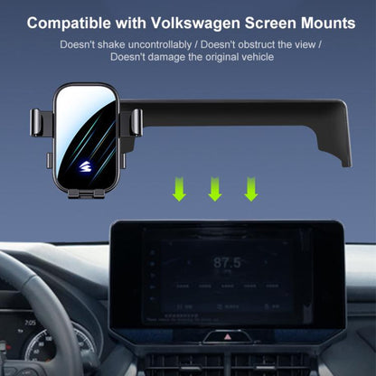 Car Screen Phone Holder Mount with Extension Arm, For Volkswagen ID7 2024 15 inch, For Volkswagen ID4X CROZZ 21-24 12 inch, For Volkswagen Tiguan L Pro 24-25 15 inch, For Volkswagen TAYRON 23-25 12 inch, For Volkswagen ID4 / ID3 25-26 12.9 inch        ...