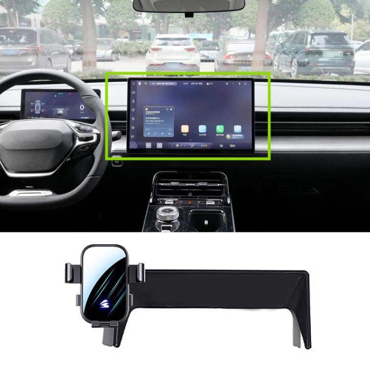 Car Screen Phone Holder Mount with Extension Arm, For SGMW Hongguang NEV 24-25 8 inch, For SGMW Nebula 2023 10.25 inch, For SGMW Bingo Plus 2024 10.1 inch, For SGMW Starlight 23-25 15.6 inch, For SGMW Victory 20-23 10.25 inch, For SGMW Bingo Enjoy 2023...