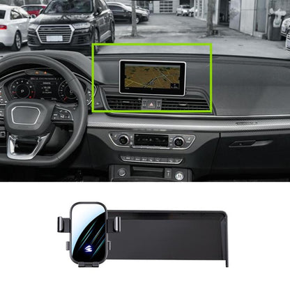 Car Screen Phone Holder Mount with Extension Arm, For Audi A4L 17-19 / Q5L 18-20 7 inch, For Audi A4L 17-19 / Q5L 18-20 8.3 inch, For Audi A4L 20-25 / Q5L / A5 21-25 10.1inch, For Audi A5L 2025, For Audi Q2L 18-24 7 inch