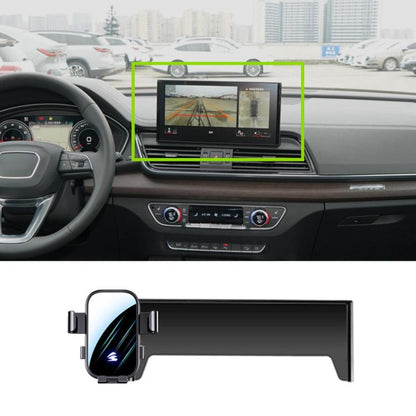 Car Screen Phone Holder Mount with Extension Arm, For Audi A4L 17-19 / Q5L 18-20 7 inch, For Audi A4L 17-19 / Q5L 18-20 8.3 inch, For Audi A4L 20-25 / Q5L / A5 21-25 10.1inch, For Audi A5L 2025, For Audi Q2L 18-24 7 inch