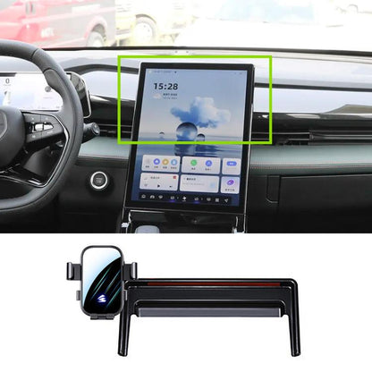 Car Screen Phone Holder Mount with Extension Arm, For Geely Preface L 2024 12.3 inch, For Geely Jiaji L 2023 12.3 inch, For Geely Jiaji 2019-2022 12.3 inch, For Geely Jiaji 2019-2021 10.25 inch, For Geely Boyue Cool 2023 13.2 inch                      ...