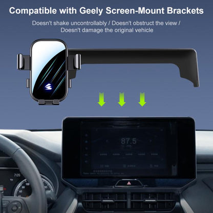 Car Screen Phone Holder Mount with Extension Arm, For Geely Preface L 2024 12.3 inch, For Geely Jiaji L 2023 12.3 inch, For Geely Jiaji 2019-2022 12.3 inch, For Geely Jiaji 2019-2021 10.25 inch, For Geely Boyue Cool 2023 13.2 inch                      ...