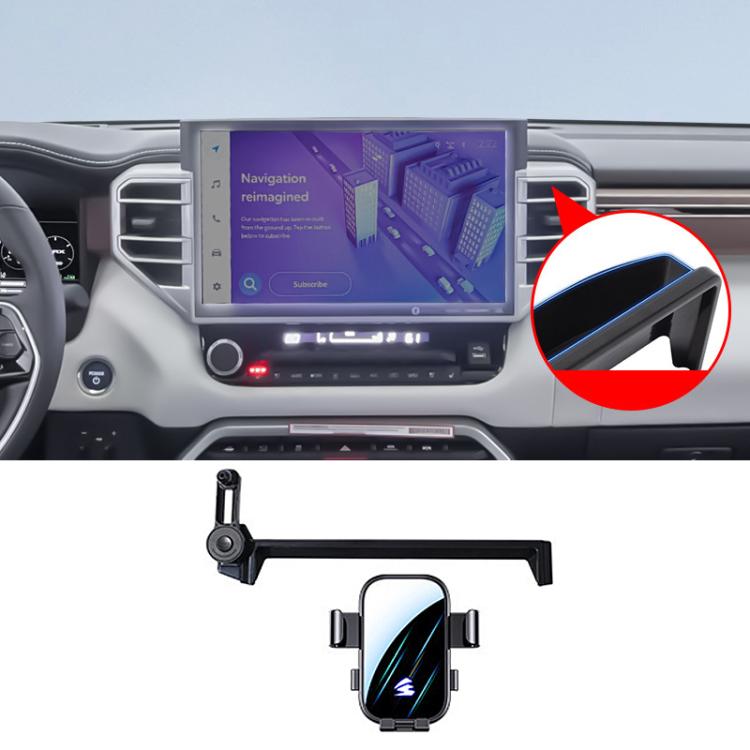 Car Screen Phone Holder Mount with Extension Arm, For Toyota Sienna 2021-2026 12.3 inch, For Toyota Sienna 2021-2023 8 inch, For Toyota Sienna 2024 10.25 inch, For Toyota BZ4 2022 / BZ4X 12.3/8 inch, For Toyota Bozhi BZ3X 2025 14.6 inch                ...
