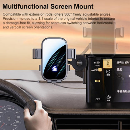 Car Screen Phone Holder Mount with Extension Arm, For Toyota Sienna 2021-2026 12.3 inch, For Toyota Sienna 2021-2023 8 inch, For Toyota Sienna 2024 10.25 inch, For Toyota BZ4 2022 / BZ4X 12.3/8 inch, For Toyota Bozhi BZ3X 2025 14.6 inch                ...