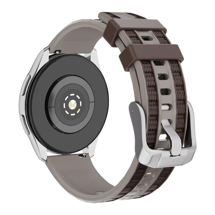xDfind Dual-color Silicone Watch Band, 20mm, 22mm