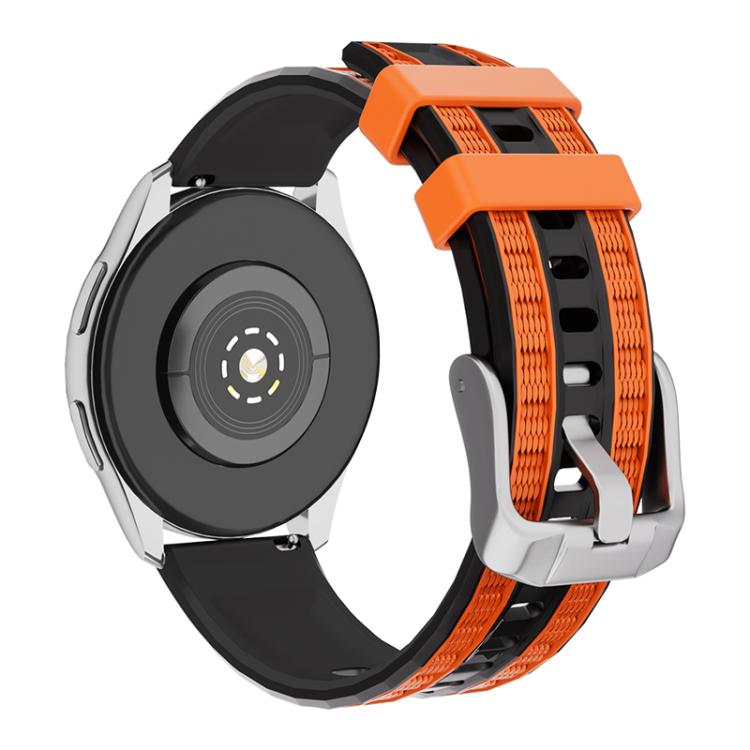 xDfind Dual-color Silicone Watch Band, 20mm, 22mm