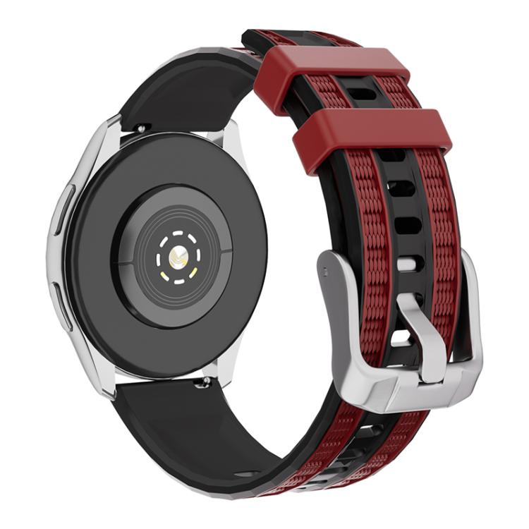 xDfind Dual-color Silicone Watch Band, 20mm, 22mm