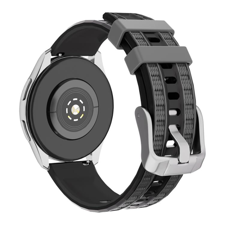 xDfind Dual-color Silicone Watch Band, 20mm, 22mm