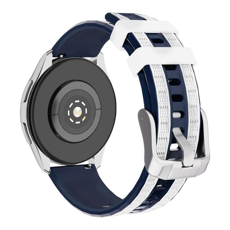 xDfind Dual-color Silicone Watch Band, 20mm, 22mm