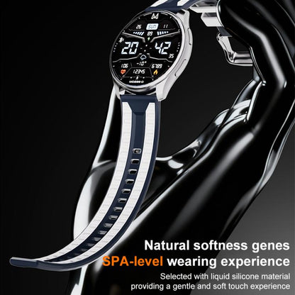 xDfind Dual-color Silicone Watch Band, 20mm, 22mm
