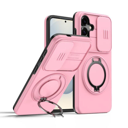 Camera Sliding Shield Magnetic Rotation Holder Phone Case, For Galaxy S26 FE 5G, For Galaxy Z Fold8 Ultra 5G, For Galaxy S26+ 5G, For Galaxy S26 Ultra 5G, For Galaxy S26 5G, For Galaxy S25 FE 5G, For Galaxy S25 / S24 5G, For Galaxy S25+ / S24+ 5G      ...