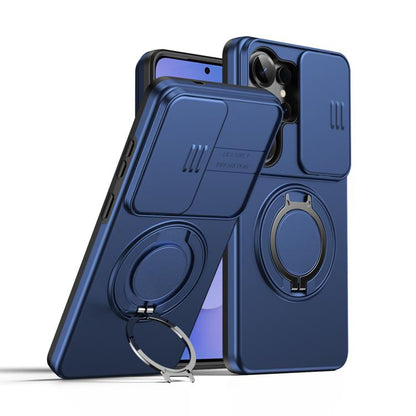 Camera Sliding Shield Magnetic Rotation Holder Phone Case, For Galaxy S26 FE 5G, For Galaxy Z Fold8 Ultra 5G, For Galaxy S26+ 5G, For Galaxy S26 Ultra 5G, For Galaxy S26 5G, For Galaxy S25 FE 5G, For Galaxy S25 / S24 5G, For Galaxy S25+ / S24+ 5G      ...