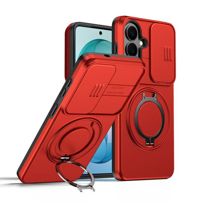 Camera Sliding Shield Magnetic Rotation Holder Phone Case, For Galaxy S26 FE 5G, For Galaxy Z Fold8 Ultra 5G, For Galaxy S26+ 5G, For Galaxy S26 Ultra 5G, For Galaxy S26 5G, For Galaxy S25 FE 5G, For Galaxy S25 / S24 5G, For Galaxy S25+ / S24+ 5G      ...