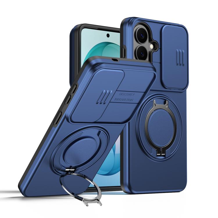 Camera Sliding Shield Magnetic Rotation Holder Phone Case, For Galaxy S26 FE 5G, For Galaxy Z Fold8 Ultra 5G, For Galaxy S26+ 5G, For Galaxy S26 Ultra 5G, For Galaxy S26 5G, For Galaxy S25 FE 5G, For Galaxy S25 / S24 5G, For Galaxy S25+ / S24+ 5G      ...