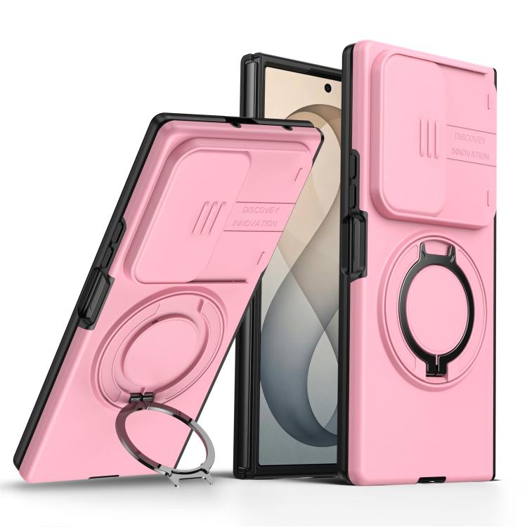Camera Sliding Shield Magnetic Rotation Holder Phone Case, For Galaxy S26 FE 5G, For Galaxy Z Fold8 Ultra 5G, For Galaxy S26+ 5G, For Galaxy S26 Ultra 5G, For Galaxy S26 5G, For Galaxy S25 FE 5G, For Galaxy S25 / S24 5G, For Galaxy S25+ / S24+ 5G      ...