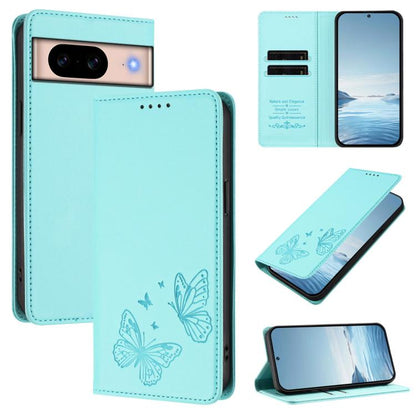 Strong Magnetic Dual Butterfly RFID Vegan Leather Phone Case, For Google Pixel 11 Pro XL, For Google Pixel 11 Pro / Pixel 11, For Google Pixel 10a, For Google Pixel 10 Pro XL / Pixel 9 Pro XL, For Google Pixel 10 / 10 Pro / Pixel 9 / 9 Pro             ...